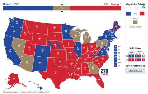 betting odds 2020 election by state.